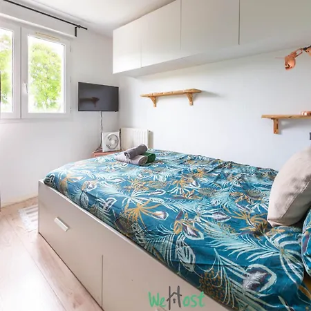 Lägenhet Monnet - Versailles - Ci - Relaxing Getaway 30 Minutes From Paris For 4 People Guyancourt