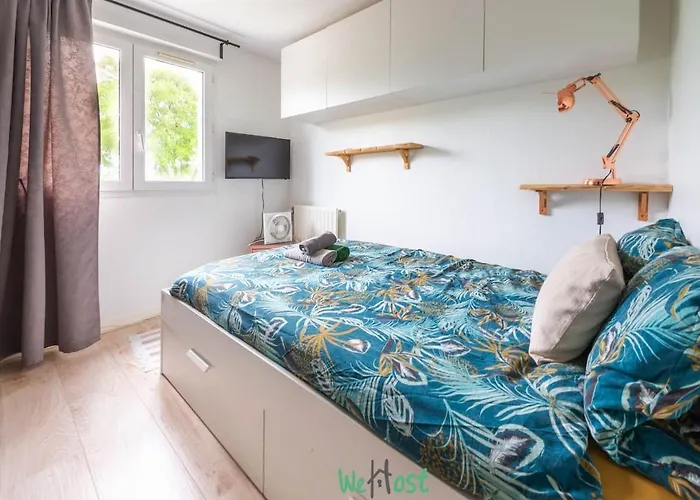 아파트 Monnet - Versailles - Ci - Relaxing Getaway 30 Minutes From Paris For 4 People